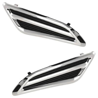 New Pair Of Air Intake Duct Compatible With Nissan Armada Sl 8 Cyl 5.6L Armada Midnight Edition 8 thumbnail 4