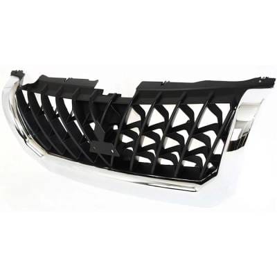 New Chrome Shell Grille Assembly Compatible With Mitsubishi Montero Sport Limited 6 Cyl 3.5L Montero thumbnail 4