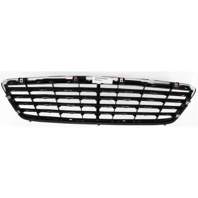 New Chrome Shell Grille Assembly Compatible With Mercedes Benz E320 4Matic 6 Cyl 3.2L E430 4Matic 8 thumbnail 8