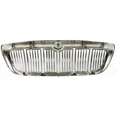 New Chrome Grille Assembly Compatible With Mercury Grand Marquis Gs 8 Cyl 4.6L Grand Marquis Ls 8 thumbnail 8