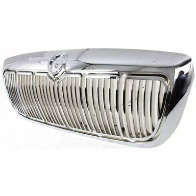 Chrome Grille Assembly Compatible With Mercury Grand Marquis Ls 8 Cyl 4.6L Grand Marquis Gs 8 Cyl thumbnail 4