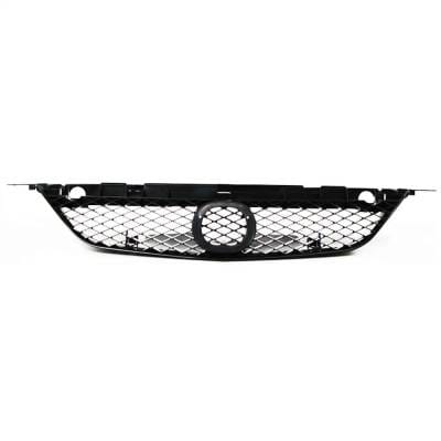 New Black Grille Assembly Compatible With Mazda Protege Lx 4 Cyl 1.6L Protege Es 4 Cyl 2.0L Protege thumbnail 2