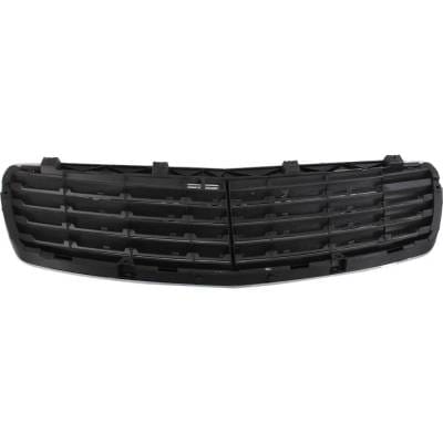 New Chrome Shell Grille Assembly Compatible With Mercedes Benz E320 Base 6 Cyl 3.2L E350 Base 6 Cyl thumbnail 10