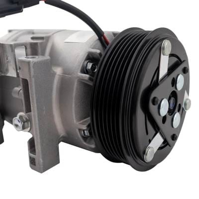 New 6-Groove Pulley A/C Compressor Compatible With Nissan Altima Sr 4 Cyl 2.5L Altima Base 4 Cyl thumbnail 14