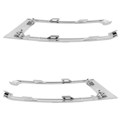 New Pair Of Headlight Bezel Compatible With Ford Expedition Max Limited 6 Cyl 3.5L Expedition Max thumbnail 10