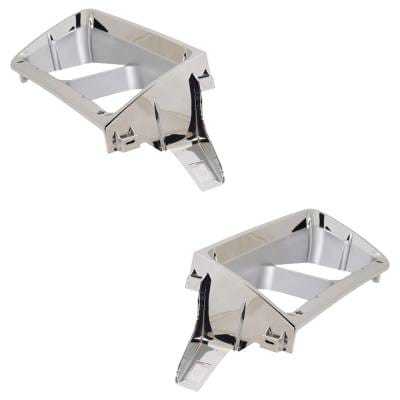 New Pair Of Headlight Bezel Compatible With Freightliner Fld120 Fld12062s 6 Cyl 12.0L Fld120 thumbnail 6