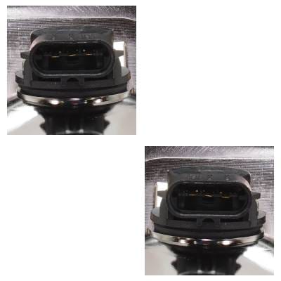 Headlight Bezel Set With Parking Lights Compatible With 2000-2015 Ford F-650 F-750 Chrome Left Right thumbnail 14