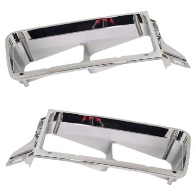 New Pair Of Headlight Bezel Compatible With Freightliner Fld120 Fld12084s 6 Cyl 15.8L Fld120 thumbnail 8