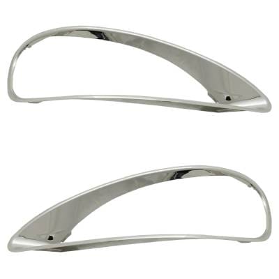 New Front Left And Front Right Headlight Bezel Compatible With Freightliner Columbia 120 6 Cyl 14.0L thumbnail 8