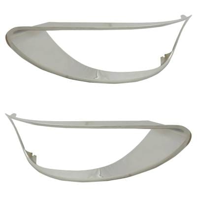 New Front Left And Front Right Headlight Bezel Compatible With Freightliner Columbia 120 6 Cyl 10.3L thumbnail 4