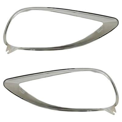 New Front Left And Front Right Headlight Bezel Compatible With Freightliner Columbia 120 6 Cyl 10.3L thumbnail 10