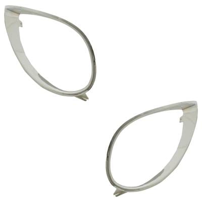 New Front Left And Front Right Headlight Bezel Compatible With Freightliner Columbia 120 6 Cyl 8.9L thumbnail 6