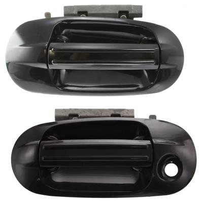 Front Driver And Passenger Side Exterior Door Handle Compatible With 2003-2015 Ford Expedition thumbnail 2