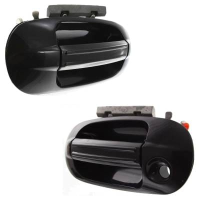 Front Driver And Passenger Side Exterior Door Handle Compatible With 2003-2015 Ford Expedition thumbnail 6