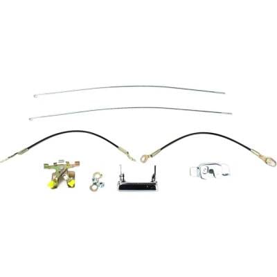 New Black Handle Tailgate Lock Compatible With Ford F-350 Special 8 Cyl 7.5L F-150 Xl 8 Cyl 5.0L thumbnail 2
