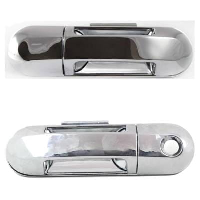 Front Driver And Passenger Side Exterior Door Handle Compatible With 2002-2010 Ford Explorer Mercury thumbnail 2