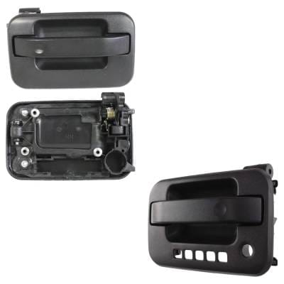 Front Driver And Passenger Side Exterior Door Handle Compatible With 2004-2008 Ford F-150 Lincoln thumbnail 4