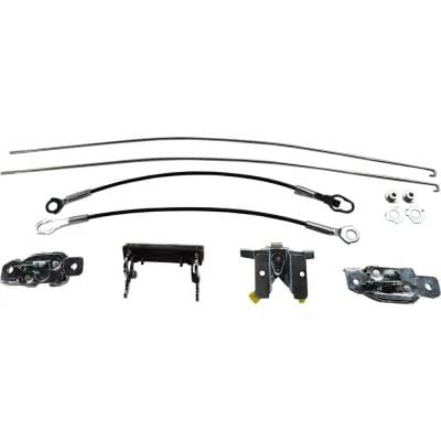 New Chrome Handle Tailgate Lock Compatible With Ford F-350 Special 6 Cyl 4.9L F-350 Custom 6 Cyl thumbnail 10