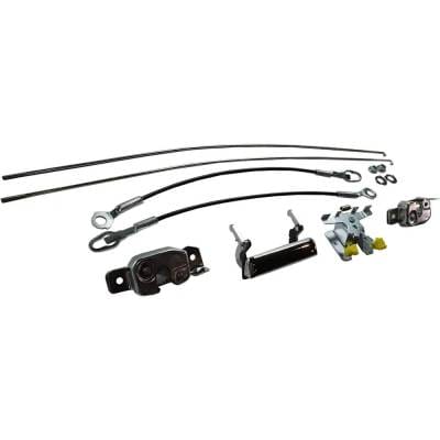 New Chrome Handle Tailgate Lock Compatible With Ford F-350 Special 8 Cyl 5.8L F-250 Xlt Lariat 6 Cyl thumbnail 4