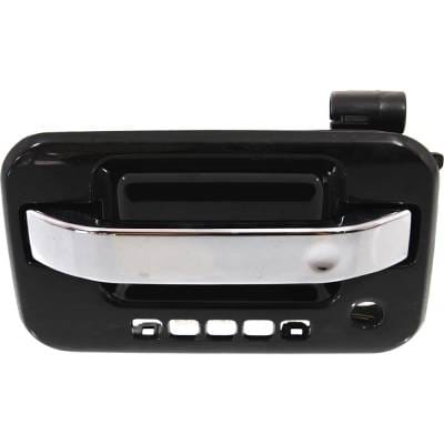 Front Driver Side Exterior Door Handle Compatible With 2004-2022 Lincoln Mark Ford F-150 Chrome thumbnail 2