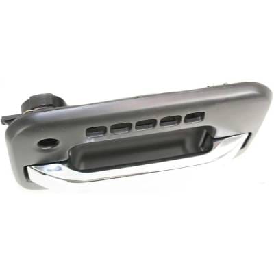 Front Driver Side Exterior Door Handle Compatible With 2004-2022 Lincoln Mark Ford F-150 Chrome thumbnail 12