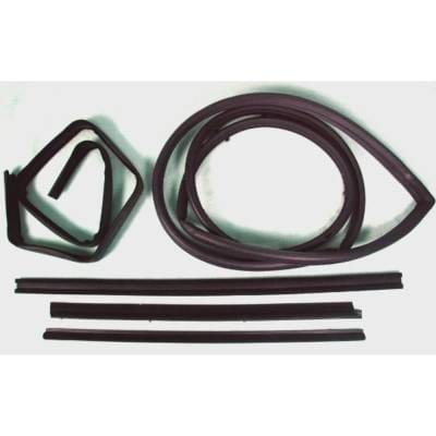 New Black Door Seal Kit Compatible With Jeep Cj7 All Submodels Wrangler All Submodels Scrambler All thumbnail 2