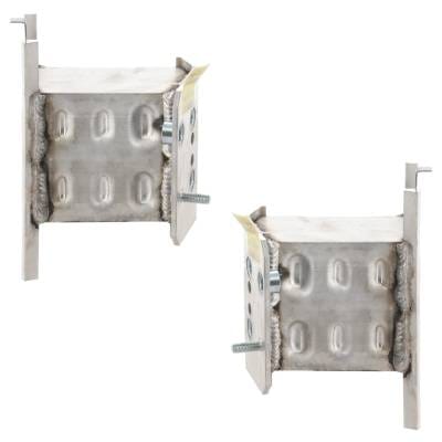 Front Left And Front Right Bumper Bracket Compatible With Lexus Ct200h Base 4 Cyl 1.8L Ct200h F thumbnail 4