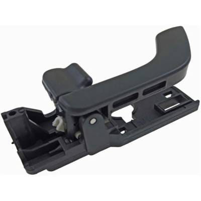 Front Driver Side Interior Door Handle Compatible With 2003-2008 Hyundai Tiburon Black With Lock thumbnail 2