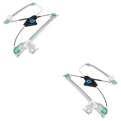 Front Left And Front Right Window Regulator Compatible With Nissan Maxima Sv Maxima S 2009-2014 By thumbnail 6