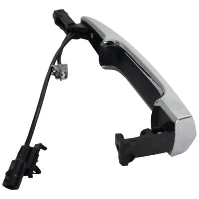 Front Or Rear Driver Side Exterior Door Handle Compatible With 2011-2017 Nissan Leaf Chrome Without thumbnail 6