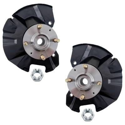 New Front Left And Front Right Knuckle Compatible With Hyundai Accent Gs 4 Cyl 1.6L Accent Gl 4 Cyl thumbnail 2