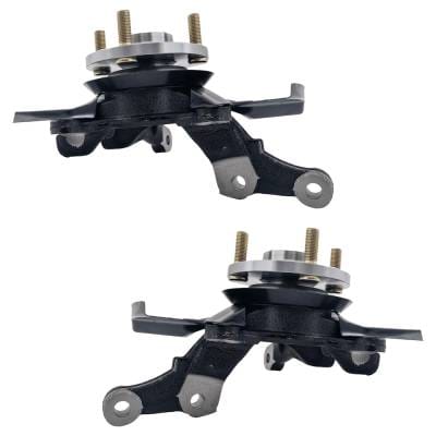 New Front Left And Front Right Knuckle Compatible With Hyundai Accent Gs 4 Cyl 1.6L Accent Gl 4 Cyl thumbnail 8
