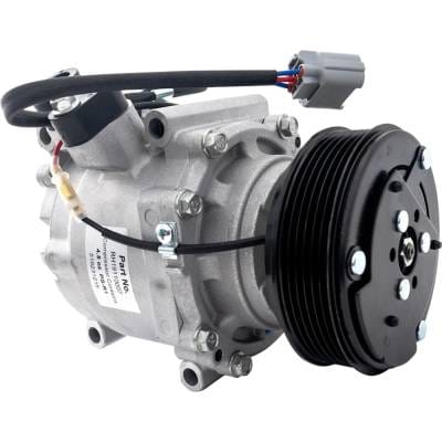 New 6-Groove Pulley A/C Compressor Compatible With Acura Honda El Base 4 Cyl 1.7L Civic Ex Special thumbnail 6