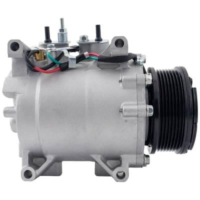 New 7-Groove Pulley A/C Compressor Compatible With Honda Cr-V Se 4 Cyl 2.4L Cr-V Lx 4 Cyl 2.4L Cr-V thumbnail 2