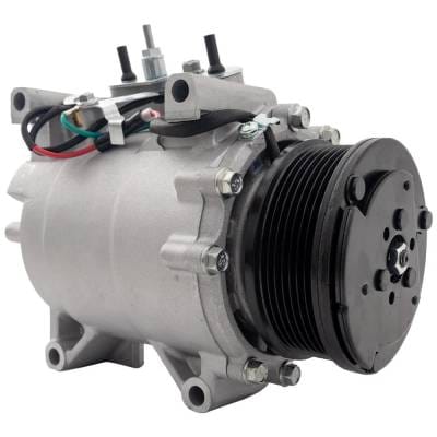 New 7-Groove Pulley A/C Compressor Compatible With Honda Cr-V Se 4 Cyl 2.4L Cr-V Lx 4 Cyl 2.4L Cr-V thumbnail 6