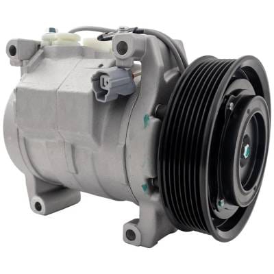 New 7-Groove Pulley A/C Compressor Compatible With Honda Accord Se 4 Cyl 2.4L Accord Ex 4 Cyl 2.4L thumbnail 4