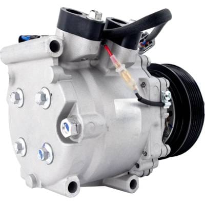 New 6-Groove Pulley A/C Compressor Compatible With Acura Honda Civic Si 4 Cyl 1.7L Civic Dx 4 Cyl thumbnail 4