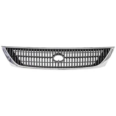 New Chrome Shell Grille Assembly Compatible With Toyota Avalon Xls 6 Cyl 3.0L Avalon Xl 6 Cyl 3.0L thumbnail 2