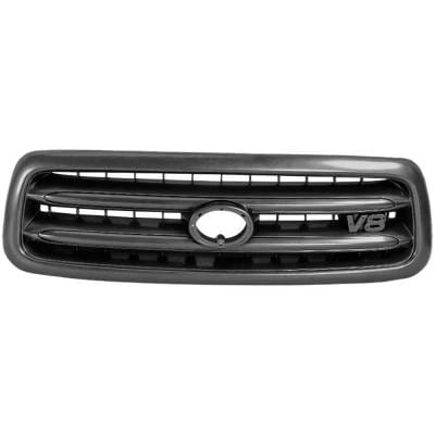 Gray Grille Assembly Compatible With Toyota Sequoia Sr5 8 Cyl 4.7L 2001-2004 By To1200242 thumbnail 2