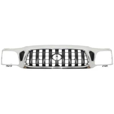 New Chrome Shell Grille Assembly Compatible With Toyota Tacoma Base 6 Cyl 3.4L Tacoma Pre Runner 4 thumbnail 2