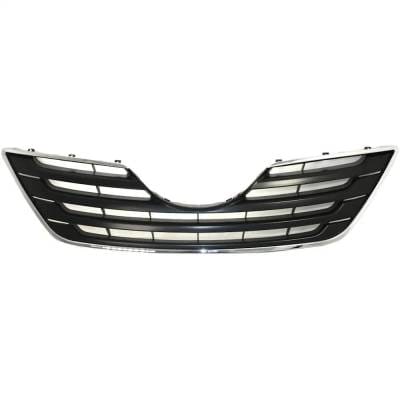 New Chrome Shell Grille Assembly Compatible With Toyota Camry Xle 6 Cyl 3.5L Camry Xle 4 Cyl 2.4L thumbnail 2