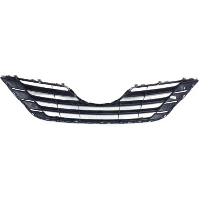 New Chrome Shell Grille Assembly Compatible With Toyota Camry Xle 6 Cyl 3.5L Camry Xle 4 Cyl 2.4L thumbnail 10