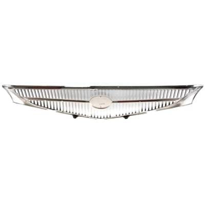 New Chrome Shell Grille Assembly Compatible With Toyota Solara Sle 6 Cyl 3.0L Solara Se 6 Cyl 3.0L thumbnail 8