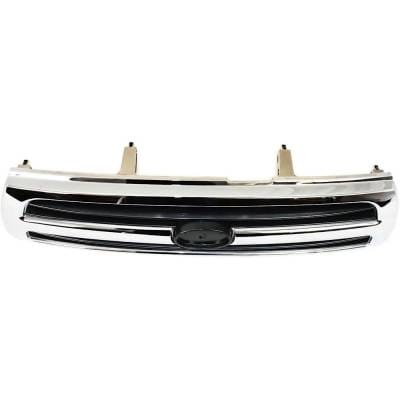 New Chrome Shell Grille Assembly Compatible With Toyota 4Runner Base 4 Cyl 2.7L 4Runner Limited 6 thumbnail 10