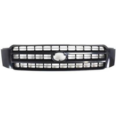 New Black Grille Assembly Compatible With Toyota Highlander Base 6 Cyl 3.0L Highlander Limited 6 Cyl thumbnail 2