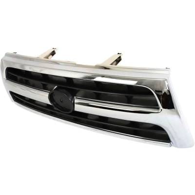 New Chrome Shell Grille Assembly Compatible With Toyota 4Runner Limited 6 Cyl 3.4L 4Runner Sr5 6 Cyl thumbnail 4