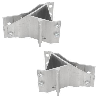New Front Left And Front Right Bumper Bracket Compatible With Bmw 530I Base 4 Cyl 2.0L M760li Xdrive thumbnail 2