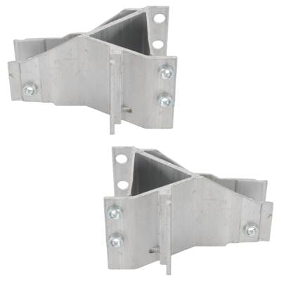 New Front Left And Front Right Bumper Bracket Compatible With Bmw 740I Base 6 Cyl 3.0L 750Li Xdrive thumbnail 4