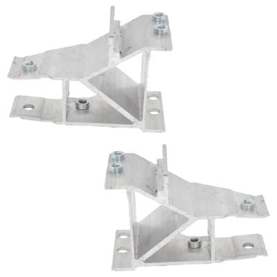 New Front Left And Front Right Bumper Bracket Compatible With Bmw 745Le Xdrive Base 6 Cyl 3.0L 530E thumbnail 12