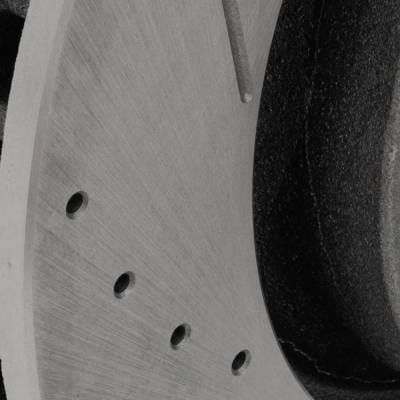 New Cross-Drilled Brake Disc Compatible With Dodge Jeep Durango Srt 392 8 Cyl 6.4L Grand Cherokee thumbnail 8